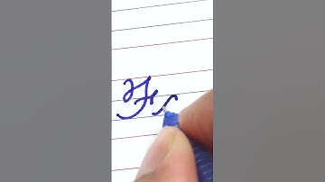 Fat in cursive writing #cursivewriting #handwriting #calligraphy #shorts