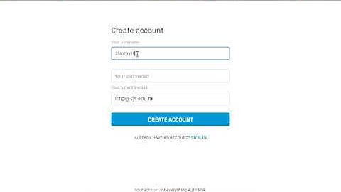 Signing into Tinkercad with teacher approval