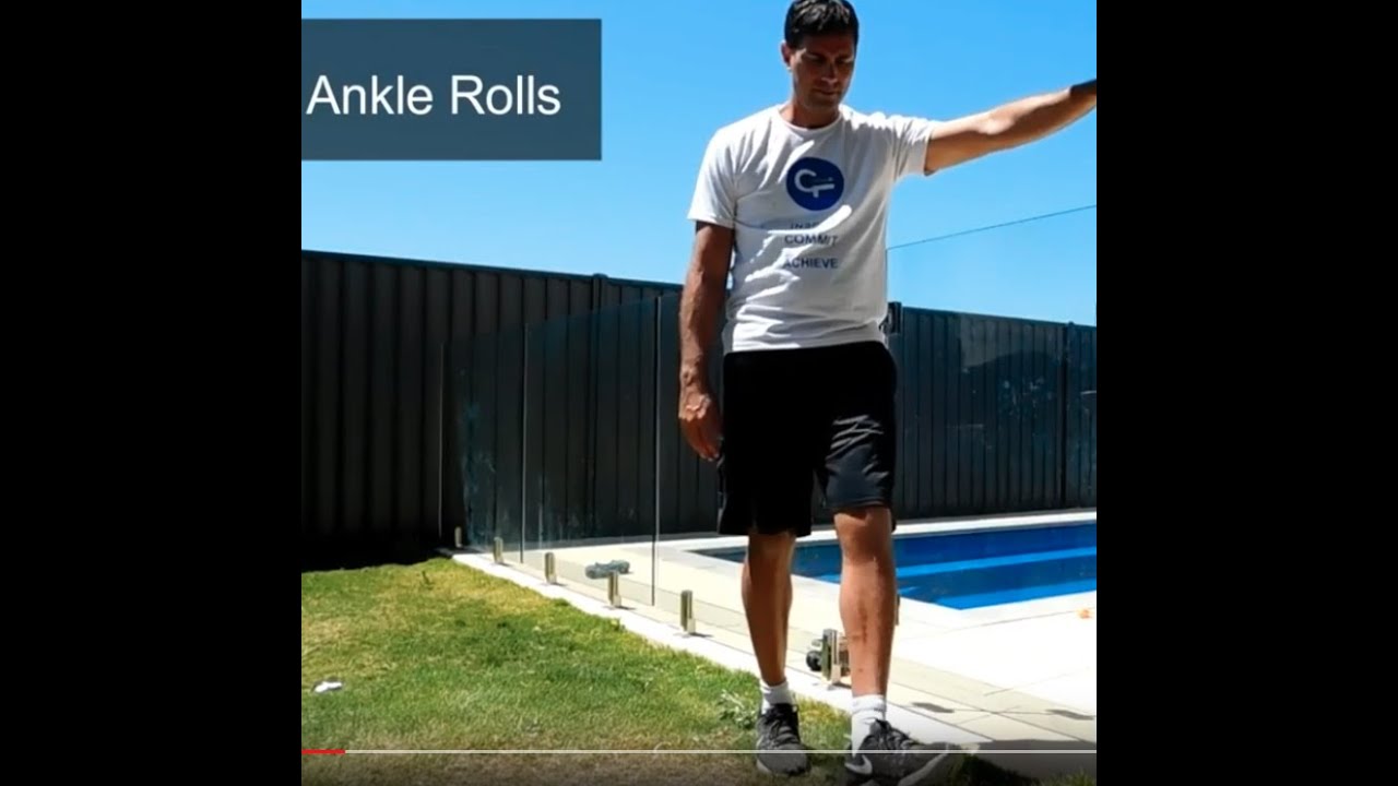 Ankle Rolls - Dynamic - YouTube