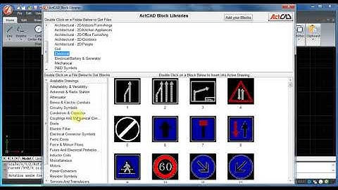 ActCAD Block Library