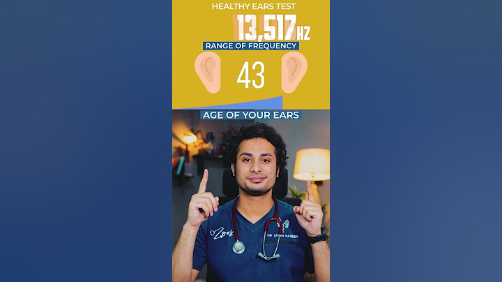 How old are your Ears? - Healthy Ear Test