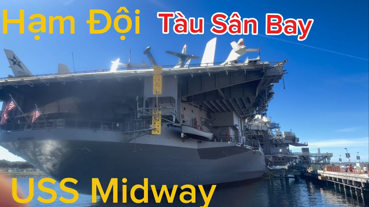 Tàu chiến lớn nhất thế giới tại San Diego, tham gia cứu người Việt trong và sau ngày 30/4/ 1975 