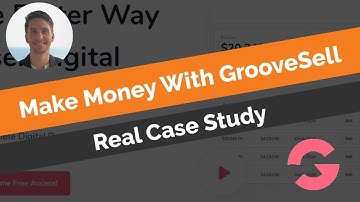 GrooveSell Case Study: How To Sell Your First Product With The FREE GrooveSell Shopping Cart