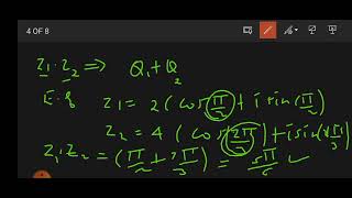 Polar form of a complex number, Euler's formula, De moivre,s formula and extraction root