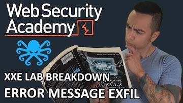 XXE Lab Breakdown: Exploiting blind XXE to retrieve data via error messages
