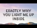 Becky G - Exactly why you light me up inside (Shower) (Lyrics)