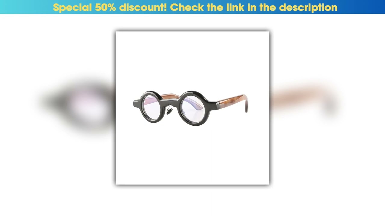 Must Buy Eyeglass Frames Unique Vintage Retro Optical Lenses Eyeglasses Classic Handmade Natural Ho
