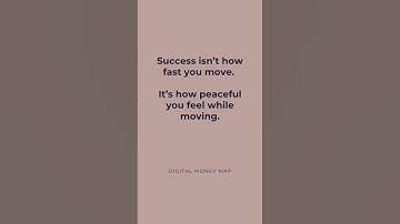 You can hustle hard and burn out. Or you can move slowly and stay aligned.