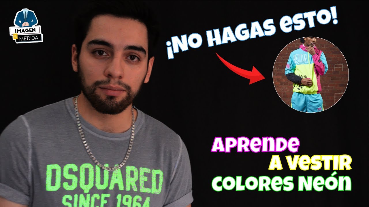 Cómo VESTIR colores NEÓN en la ROPA? - YouTube