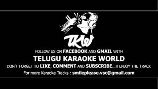 Laali Paaduthunnadi Gaali Karaoke || Jhummandi Nadam || Telugu Karaoke World ||
