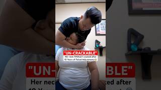 Chiro TRICKED this girl HARD for Neck Crack‼️😂   #chiropractic #backpain #neckpain #trending