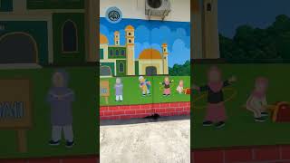 mural sekolah TK || Lukis dinding Tk Sd