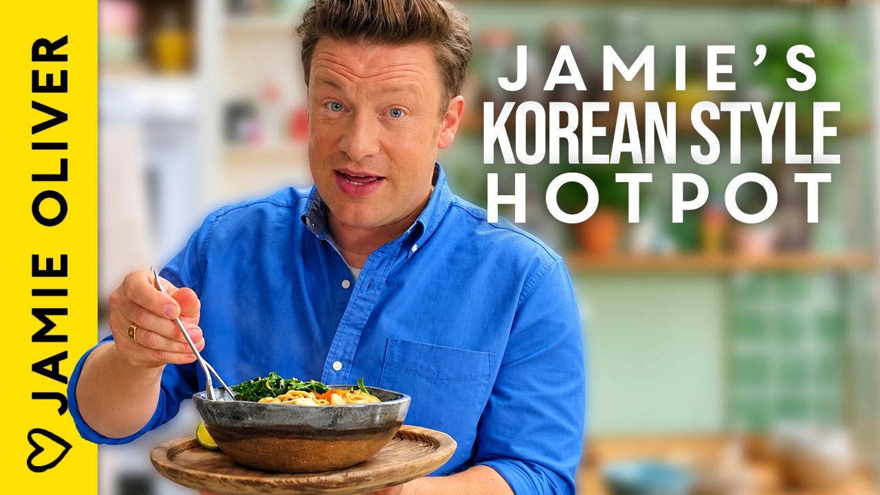 Comforting Korean Style Chicken Hotpot | Jamie Oliver