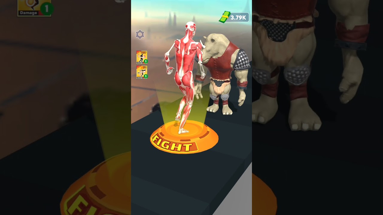 Human Evolution Run | Human Vs Mega Robo #shorts #ytshorts #shortyz #games