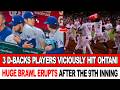 3 D-Backs Players Viciously Hit Ohtani After 9th Inning! Ohtani Submits Official Complaint