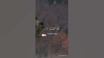 سورة الإخلاص | أبو عبد العزيز سالم