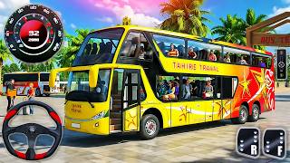 Luxury Bus Driver Simulator 3D - Coach Big Indian Bus Driving - Android GamePlay screenshot 1