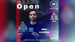 Grand Open Theatro - Semi Final - Anas Saadi Vs Oussama Jamouni - Race To 9