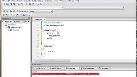 c++ tutorial in bangla variables in class