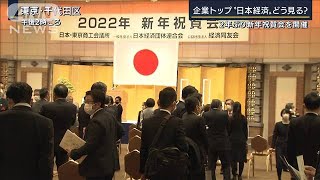 「時代は戻らない」「経済復興に力点を」企業トップに聞く日本経済(2022年1月5日)