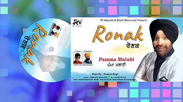 Ronak | Singer :  Pamma Malhi | Rv Records 2021