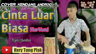 Instrumen tanpa kendang CINTA LUAR BIASA(Cover Kendang Android)