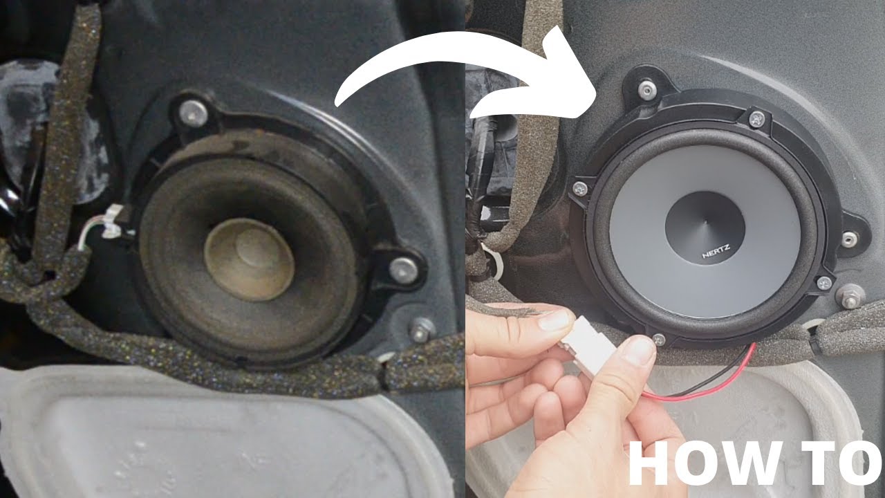 How to change the car speaker (Megane 3) 