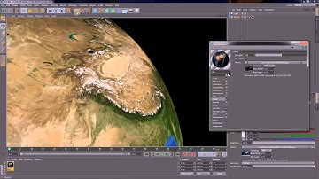 CINEMA 4D Tutorial - Create realistic Earth