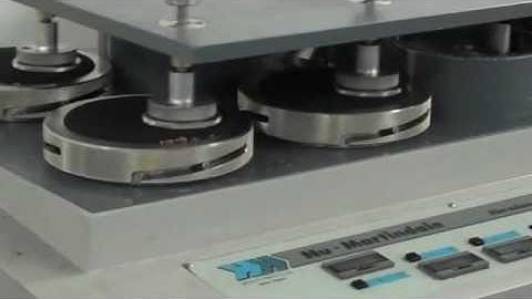 Polartec Fabric Testing - Martindale Abrasion Test