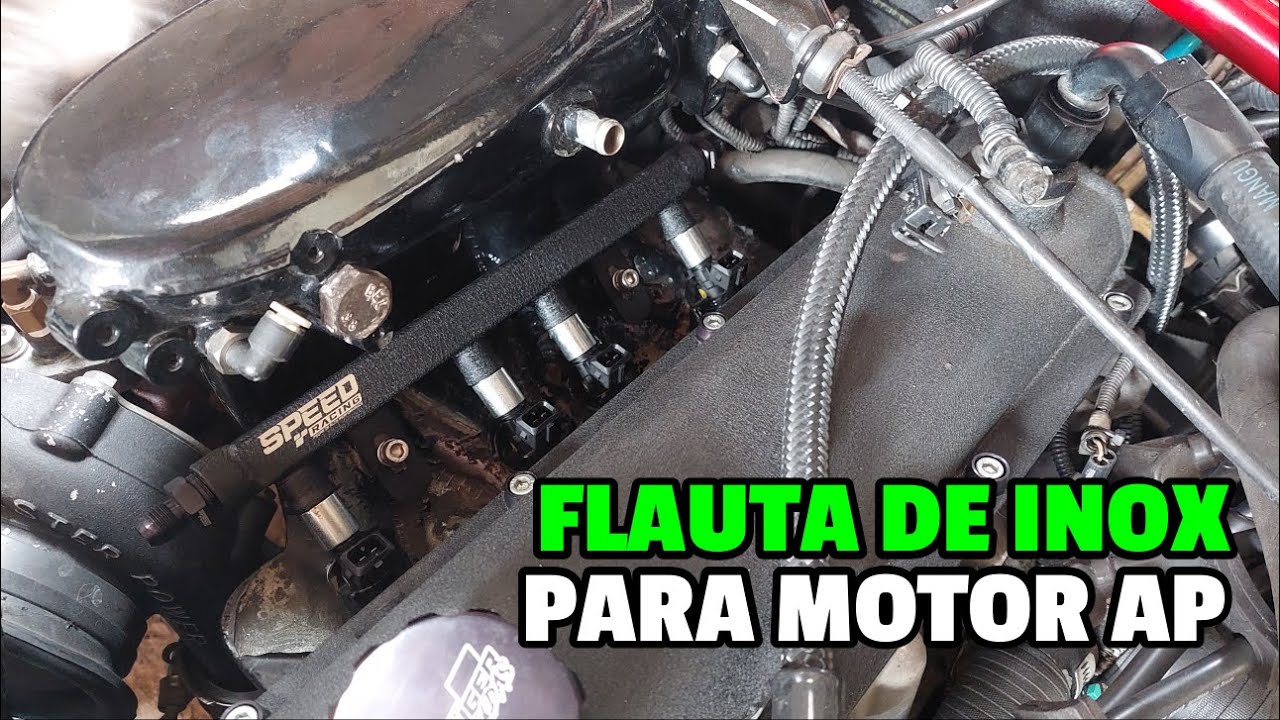 INSTALAÇÃO DA FLAUTA DE COMBUSTÍVEL EM INOX NO GOL TURBO - YouTube