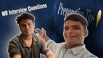 Medical Representative Interview Questions & Preparation | Fresher MR Job Tips 2025 | Vlog