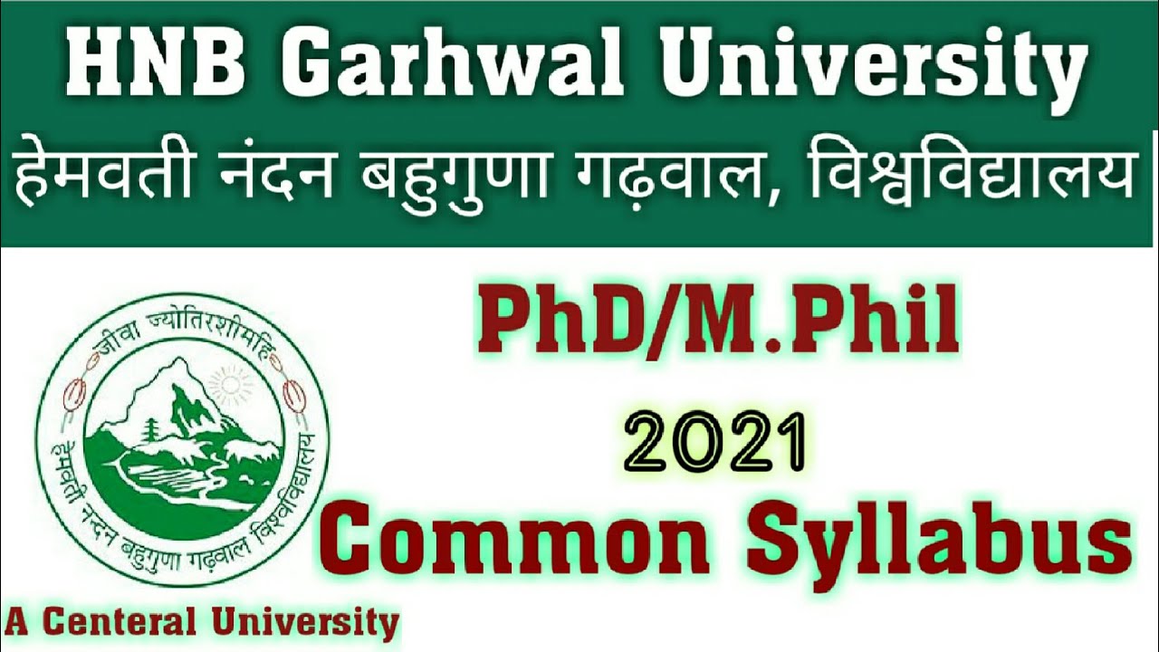 phd entrance exam syllabus in hindi