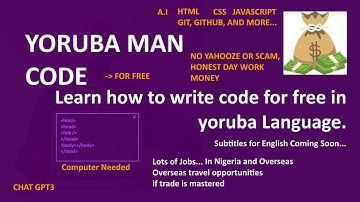 yoruba man code - Bisola Alaso Website Part 1