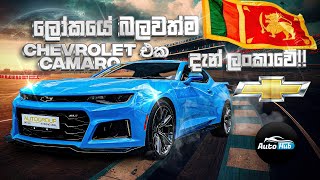 Chevrolet Camaro ZL1 Extreme Track Performance Package Review (Sinhala) | Auto Hub