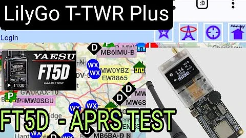 LILYGO TWR - Ultimate APRS TNC Tracker
