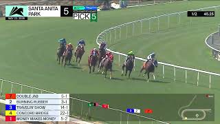 Double Jab wins Race 5 on Friday, May 22 at Santa Anita Park