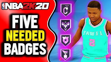 5 MUST HAVE Defensive Badges In NBA 2K20!