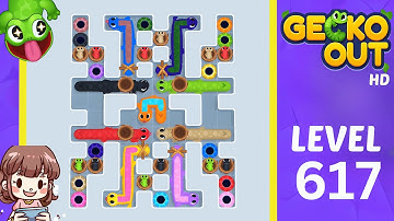 Gecko Out Level 617 Solution Walkthrough