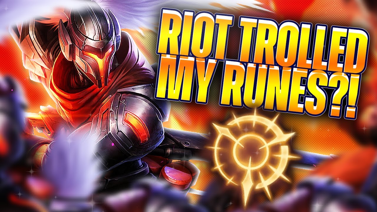 Riot TROLLED My Runes?! PTA Yasuo - I Still Stomped Them! - YouTube