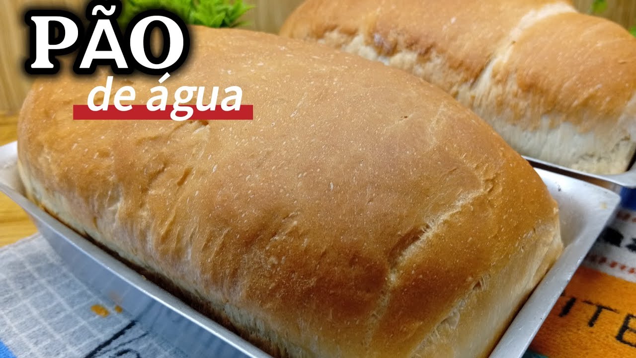 🔥 PÃO DE ÁGUA SEM OVOS ECONÔMICO FOFINHO E MUITO FÁCIL DE FAZER. 🍞😋