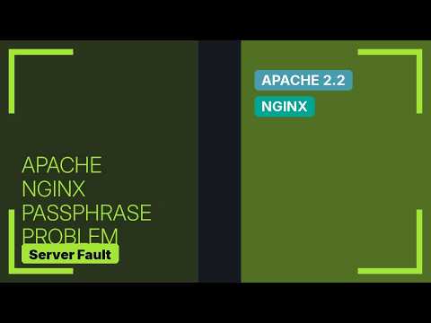 SSL certificates with passphrase and service restart (2 Solutions!!)