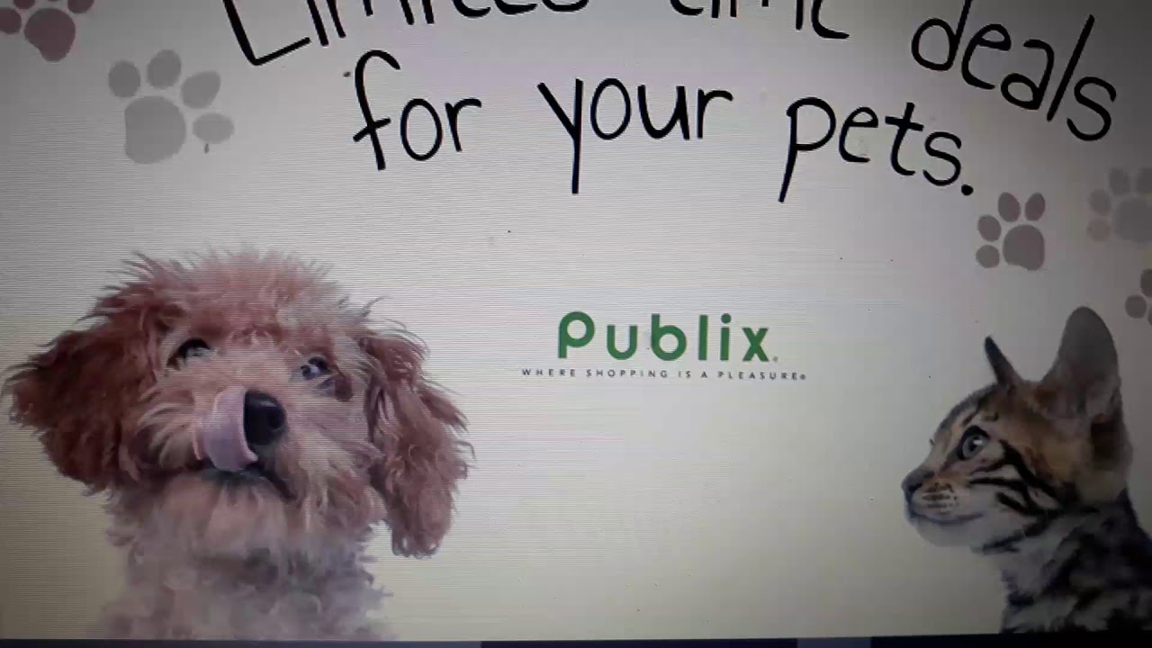 New Publix Printable Pet Book! Coupons and Sales! YouTube