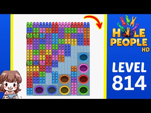 Hole People Level 814 Solution Walkthrough