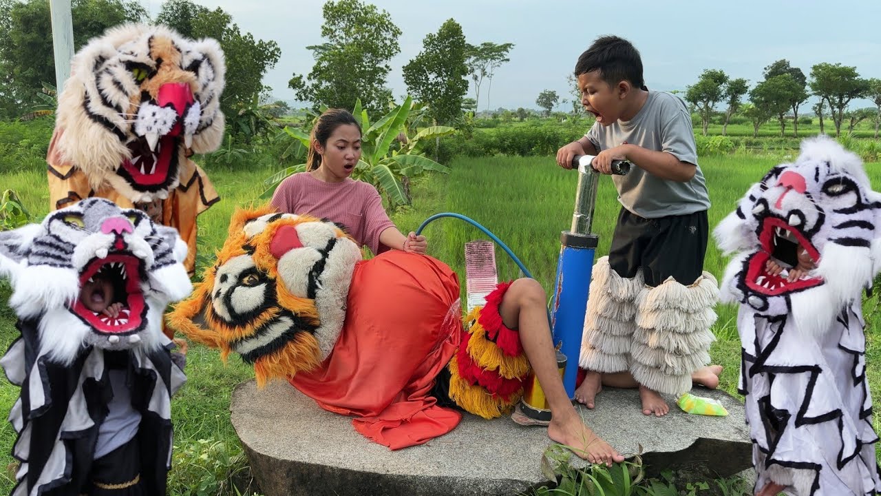 VICHO TERNAK BARONGAN || BARONGAN MACAN OREN MANAK KEMBAR TIGA