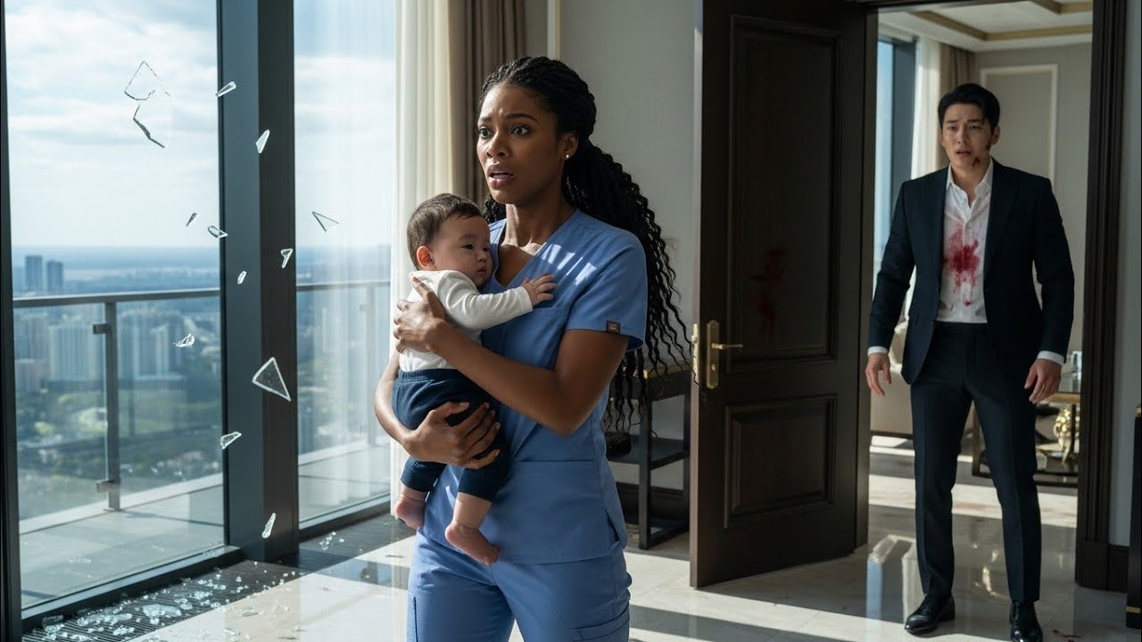 Korean Mafia Boss Forced A Black Nurse to Raise His Baby… Until He Fell Apart