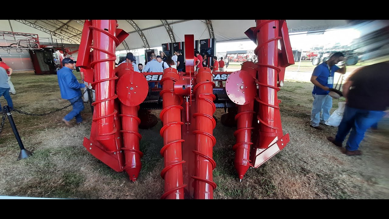 COLHEDORA DE CANA CASE DUAS LINHAS AGRISHOW. 2022