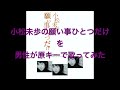 小松未歩の願い事ひとつだけを男性が原キーで歌ってみた/cover