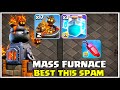 TH15 Meta Broken! Mass Furnace + Clone Spell Attack | Clash of Clans