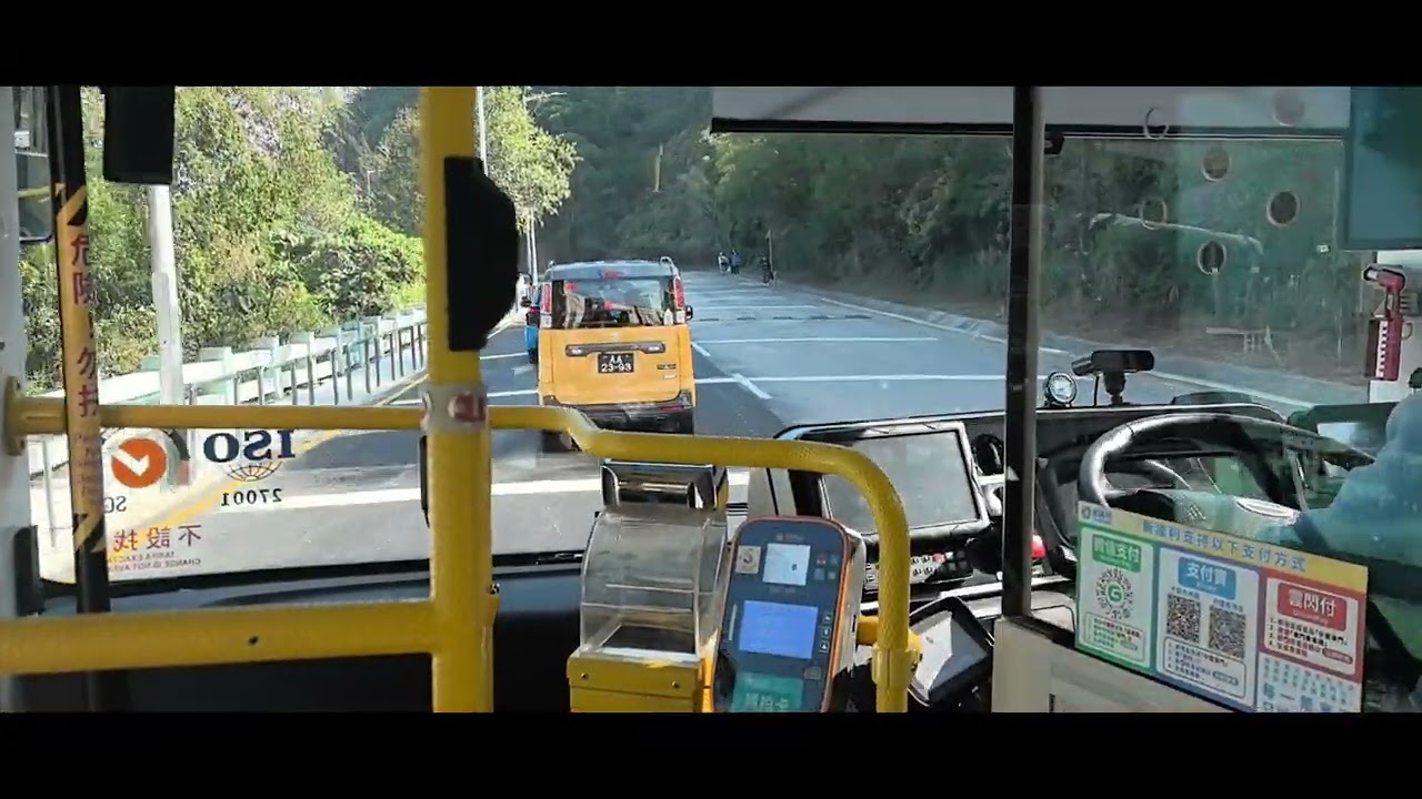 澳門巴士37澳門運動場→信安馬路。前頭展望原速