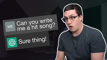 I used ChatGPT to write a song